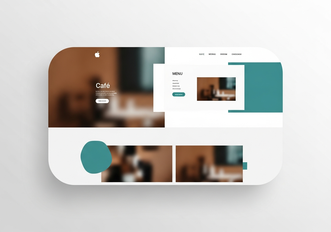 Cafe Premium Website Preview